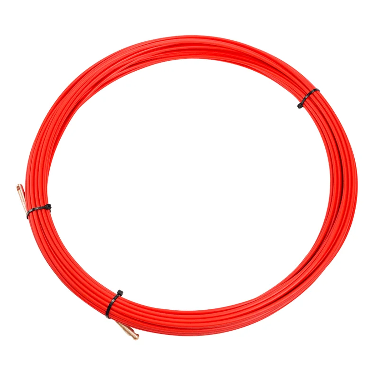 Протяжка кабельная (мини УЗК в бухте), стеклопруток, d=3,5мм, 50м, красная REXANT